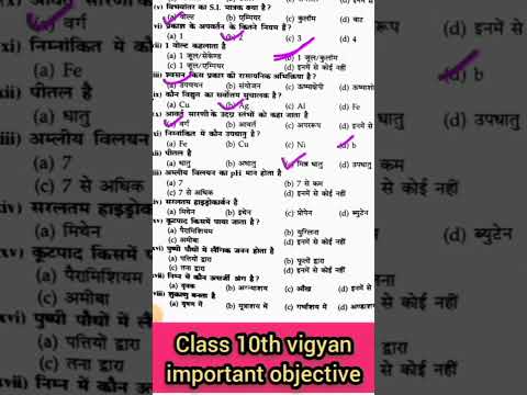 class 10th vvi questions gais paper physics chemistry questions objective subjective vvi questions