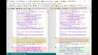 How to compare two files using notepad++