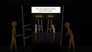 Don’t Wait For Perfect, Start With Possible #motivation #success  #selfimprovement #inspiration