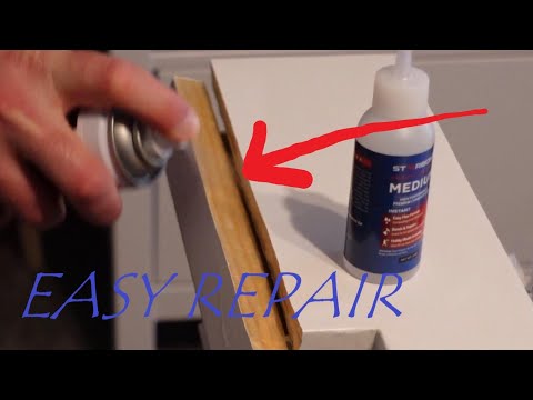 Easy Wood Repair with Starbond Glue! THIS GLUE IS UNREAL!
