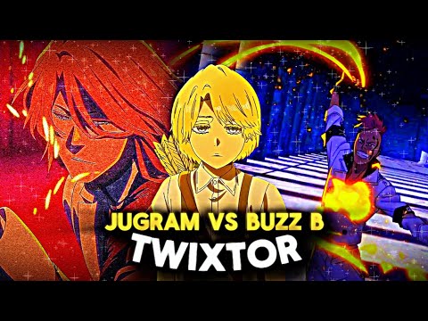Jugram vs Buzz B Twixtor Clips | Bleach TYBW Part 3 Ep12