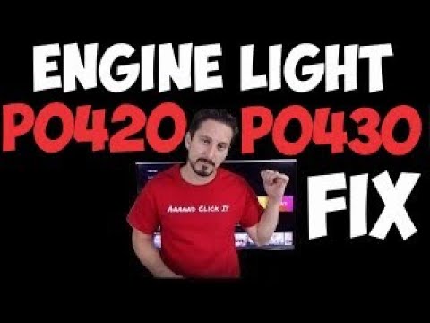 Quick Fix for P0420/30 Engine light Codes