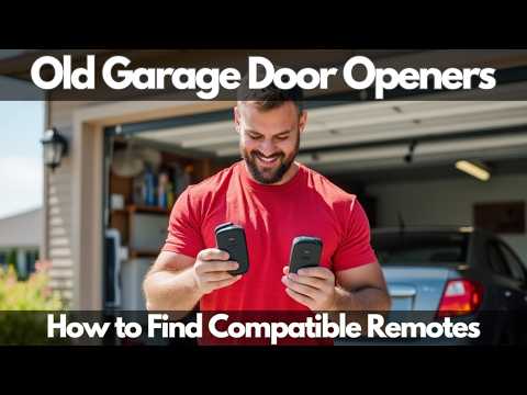 Finding Remotes & Keypads for Older Garage Door Openers - The Information You Need