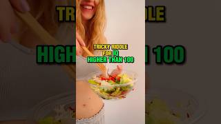 Tricky riddle for 100+ IQ! Can you solve? #braingames #brainriddles #brainpuzzles #brainteasers