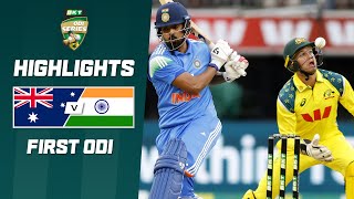 Australia v India 2025-26 | First ODI