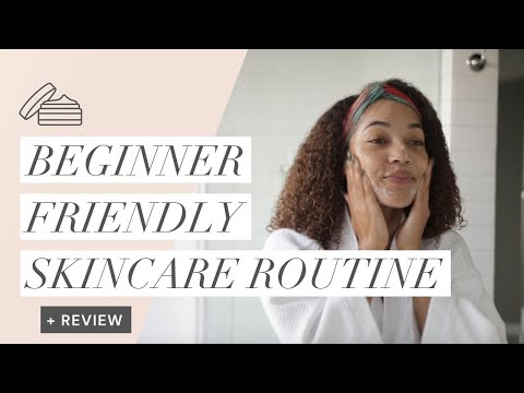 Beginner-Friendly Natural Skincare Routine + Review | Burt's Bee's Truly Glowing