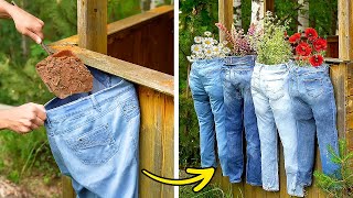 Upcycling Old Clothes into Garden Decor: Best Out of Waste Ideas for Plants 🌱