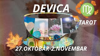 DEVICA ♍ Pozitivan preokret kada stavite tačku na toksičnu priču ❤️✨🍀 27.OKTOBAR-2.NOVEMBAR TAROT 