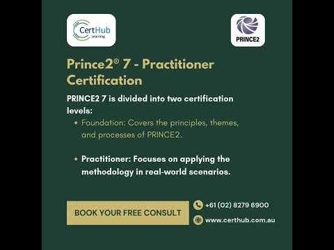 Prince2® 7 - Practitioner Certification from CertHub