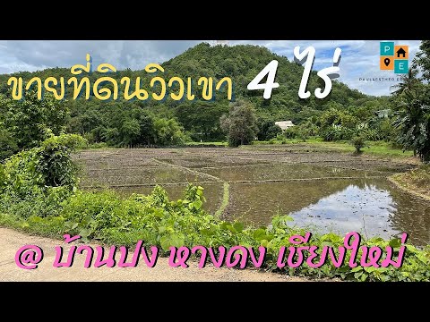 #ขายที่ดินเชียงใหม่ ที่ดินวิวเขาสวย 4 ไร่ บ้านปง หางดง เชียงใหม่ วิวสวยมากๆ สนใจติดต่อ 087-300-5078