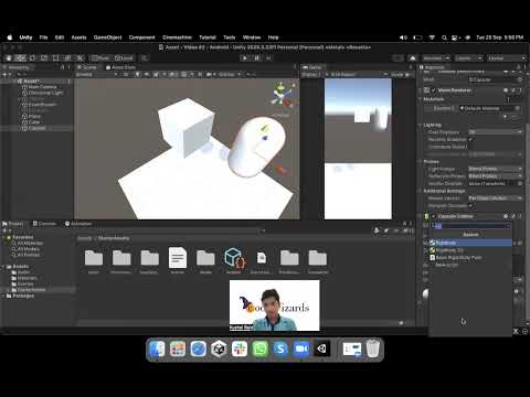 unity for kids : colliders, Rigibodies etc.