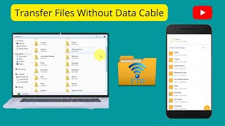 How To Transfer Files From Android To PC/Laptop Wireless Without App/Data Cable At High Speed
