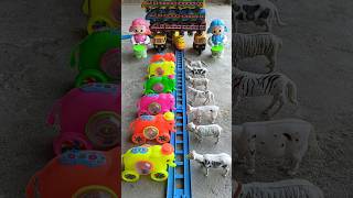 Rc car cow train auto train #video #shorts #ytshorts #shortvideo cow videos #australia jcb video