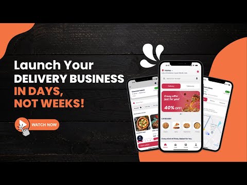 Launch Your Own On-Demand Delivery Business in Days | White-label ordering app for Your Business