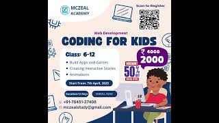 Web Development for Kids | Learn to Build Websites this Summer!  #summercourse #coding