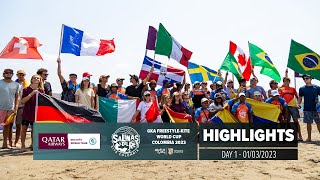 Day One Highlight | GKA Freestyle-Kite World Cup Colombia 2023