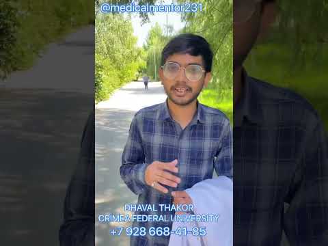 CRIMEA FEDERAL UNIVERSITY REVIEW IN GUJARATI |#studyabroad #mbbsabroad #mbbs #russia #gujarat #viral