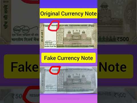 Do you know this? Fake Currency నోట్స్ #currency #fake #ytshorts #shorts #viralshort