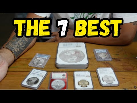 7 TOP SILVER SLABBED COINS