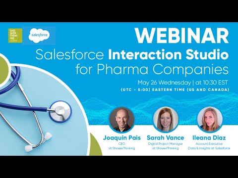 Webinar: Salesforce Interaction Studio for Pharma Companies