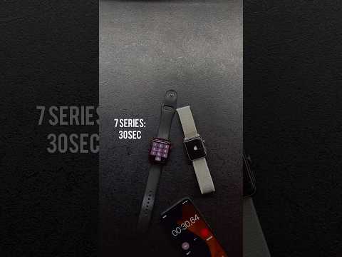 Apple Watch Series 1 vs series 7 Start test🏎️