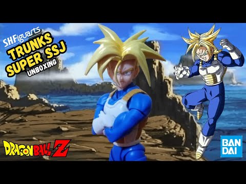 SUPER SAYAJIN TRUNKS S.H Figuarts (Latent Power) Dragon Ball Z Unboxing e Review