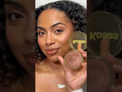 Love this glowy #bronzer from #kosas 💜 #sephora #makeuptutorial #beauty #softglam #glowyskin