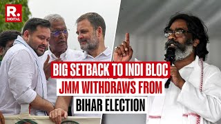 Bihar Elections: JMM Withdraws From Poll, Blames RJD For 'Political Cunningness'