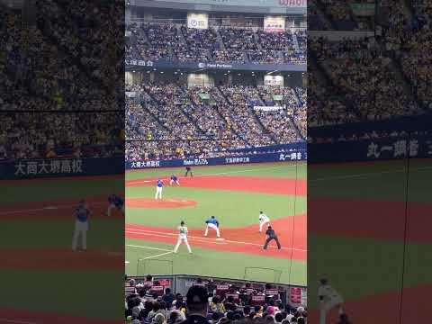 中野拓夢 エスコバーの牽制を交わし二盗 #阪神タイガース #野球
