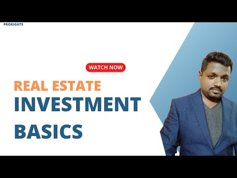 Real Estate - Investment Basic