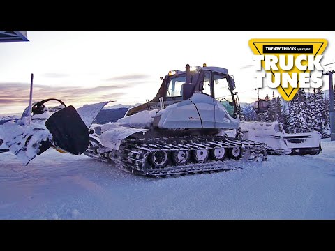 Snowcat for Children | Truck Tunes for Kids | Twenty Trucks Channel