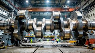 The Secrets Behind Machining Giant Steel Components with Precision 🔩
