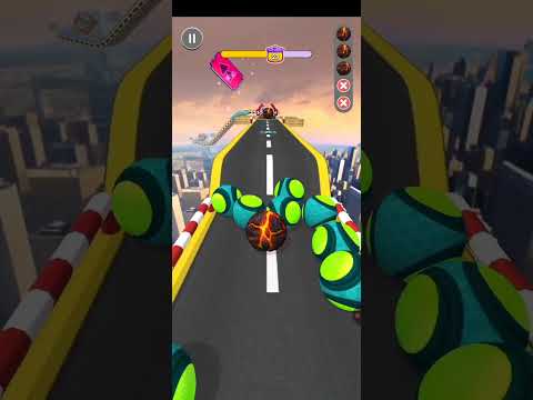 Can I Reach 100 Points in Going Balls? 😱 | Intense Ball Run Challenge! 🟠 #Shorts #games #gaming
