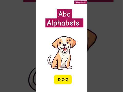 ABC Alphabet Song for Kids 🎵 | Fun Learning with Music and Dance 💃l kids songs #Candykiddie