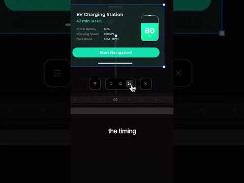 Figma to Animated UI in 2 Mins: No Code Prototyping Tutorial #uidesignlearning #technology