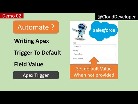 Salesforce Agentforce for Apex Trigger to Set Default Field Value (Step-by-Step) | Cloud Developer