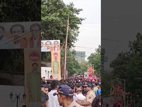 ganpati visarjan Mumbai #sorts #ganpati गणपति विसर्जन मुंबई