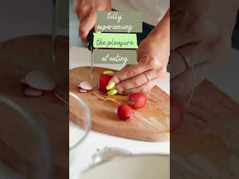 🥥☕️ Mindful eating | Conscious consumption meditation 🍑 #healthy #meditation #diet #lifestyle