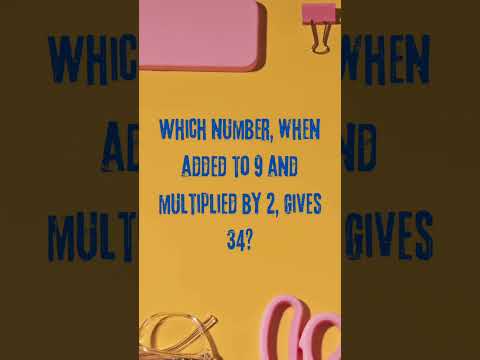 Can You Outsmart This Simple Question? #maths #mathchallenge #challengeyourmind #riddles #riddles