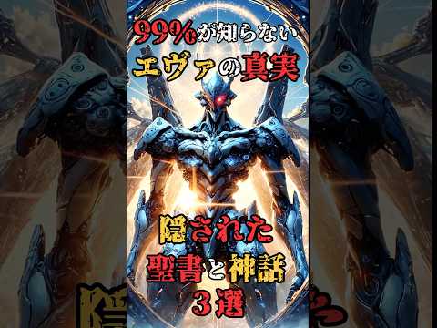 99%が知らないエヴァの真実！隠された聖書と神話3選