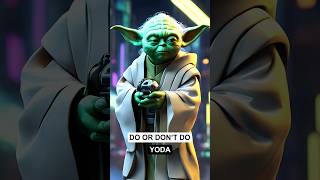 Yoda's Wisdom: Embrace Decisive Action"Description