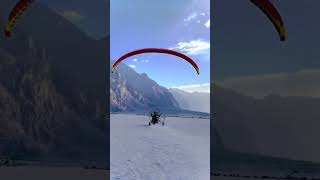 paragliding at skardu sarfaranga cold desert#pakistan#originalvideo