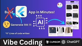 Generate a fully functional Flutter app in minutes with Cursor AI – no coding needed! | amplifyabhi