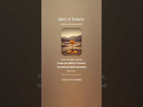 SPIRIT OF Tumeric #tumeric #herbmagic #songs #magicsongs