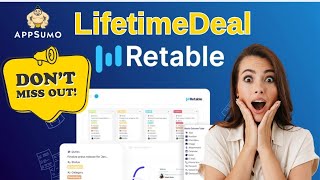 Retable Lifetime Deal 🔥 on Appsumo only 49$ 🔥 Turn your spreadsheets into smart database apps