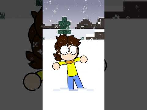 Powdered Snow in Minecraft #minecraft #shorts