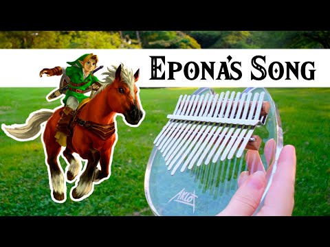 Epona’s Song - The Legend of Zelda: Ocarina of Time | Kalimba cover with easy tabs