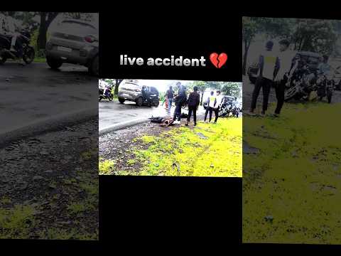 live accident 😭 || मेरे आंखों के सामने एक्सीडेंट 😵‍💫 #automobile #vlog #scooty #song #shorts
