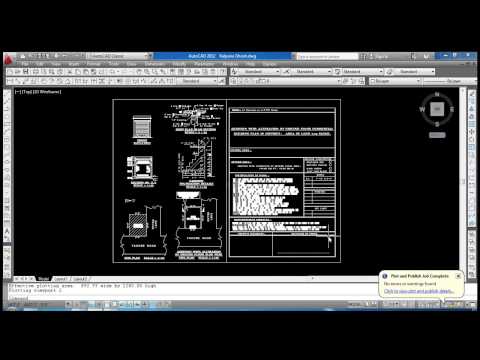 How to Convert AutoCad file to Image File (JPEG) in AutoCad ( Day-3 )
