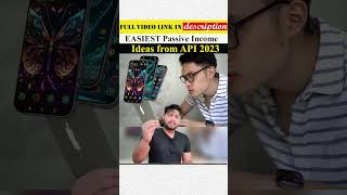 EASIEST Passive Income Ideas from API 2023 #short